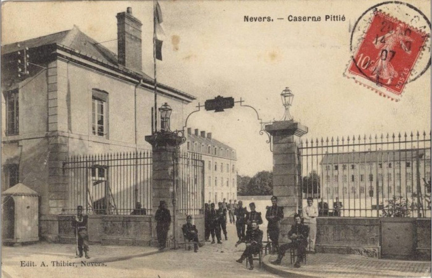 Nevers, la caserne Pittié