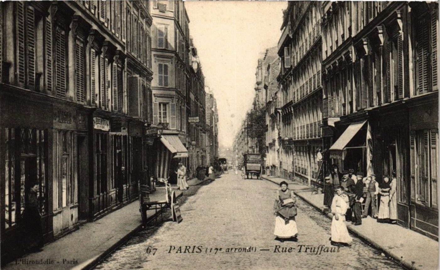 Paris, rue Truffaut